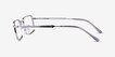 Ray-Ban RB6557 Gunmetal MetalEyeglass Frames from EyeBuyDirect, Side View