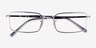 Ray-Ban RB6557 Gunmetal MétalMontures de lunettes de vue d'EyeBuyDirect, Vue Rapprochée