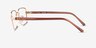 Ray-Ban RB6560 Arista Gold MetalEyeglass Frames d'EyeBuyDirect, Vue de Côté