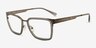 Michael Kors MK3110 Hampstead Gunmetal Matte MétalMontures de lunettes de vue d'EyeBuyDirect, Vue d'Angle