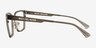 Michael Kors MK3110 Hampstead Gunmetal Matte MétalMontures de lunettes de vue d'EyeBuyDirect, Vue de Côté