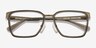 Michael Kors MK3110 Hampstead Gunmetal Matte MétalMontures de lunettes de vue d'EyeBuyDirect, Vue Rapprochée