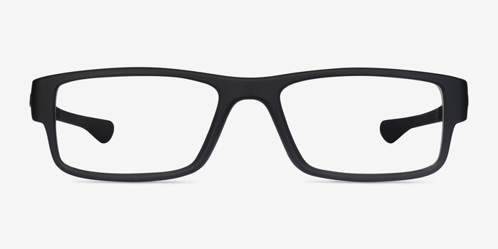 Oakley Airdrop Satin Black Plastic Eyeglass Frames from EyeBuyDirect