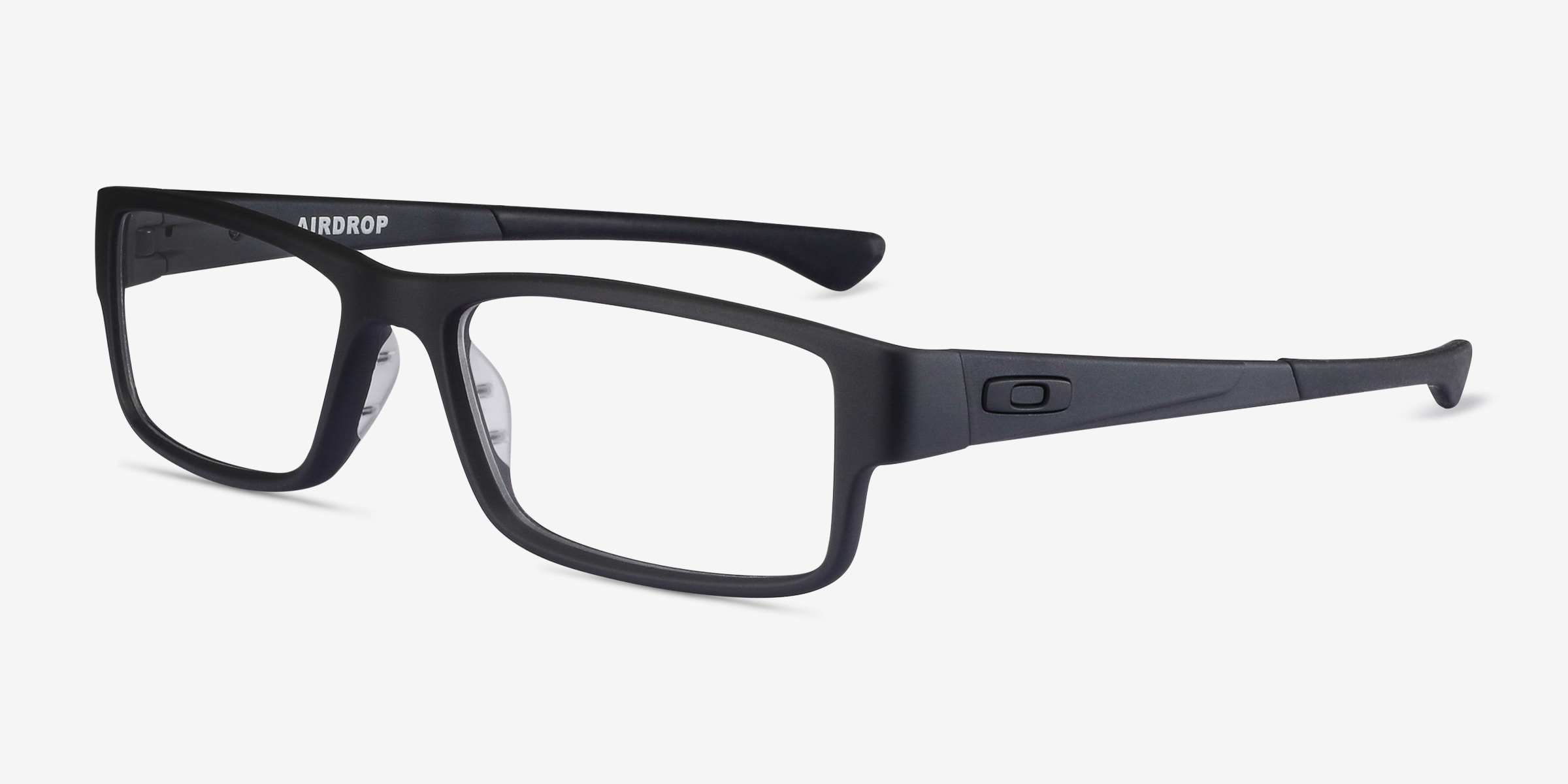 Oakley Airdrop - Rectangle Satin Black Frame Glasses For Women