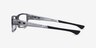 Oakley Airdrop Gray Shadow PlasticEyeglass Frames from EyeBuyDirect, Side View