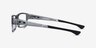 Oakley Airdrop Gray Shadow PlasticEyeglass Frames from EyeBuyDirect, Side View