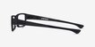 Oakley Airdrop Satin Black PlasticEyeglass Frames from EyeBuyDirect, Side View