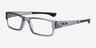 Oakley Airdrop Gray Shadow PlasticEyeglass Frames from EyeBuyDirect, Angle View