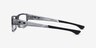 Oakley Airdrop Gray Shadow PlasticEyeglass Frames from EyeBuyDirect, Side View