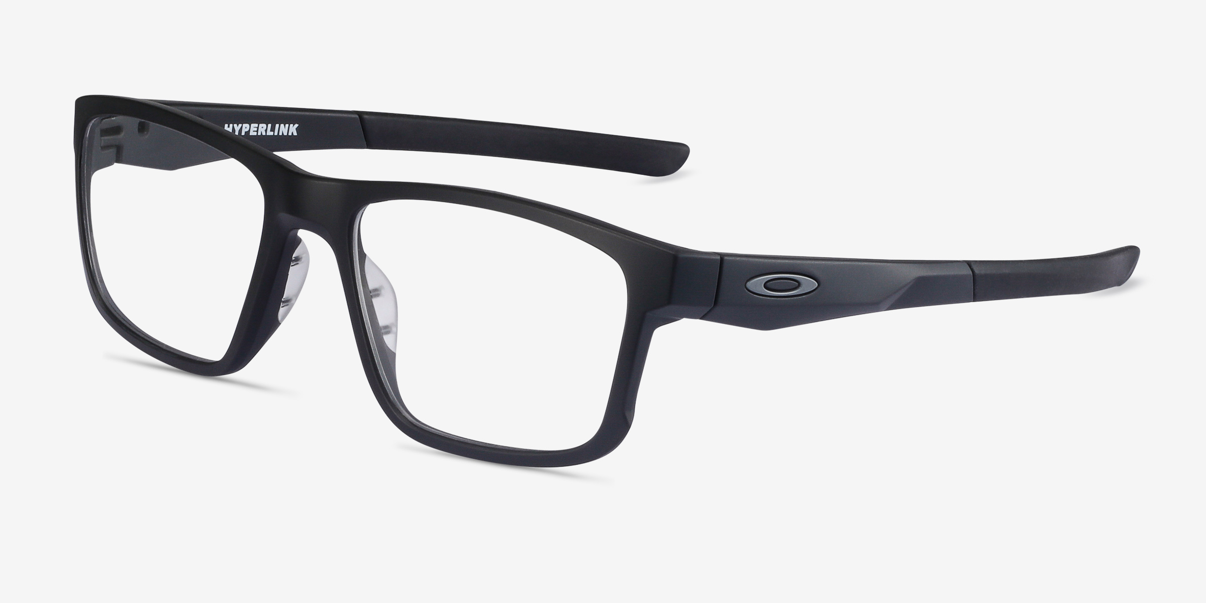 Oakley Hyperlink Rectangle Satin Black Frame Glasses For Men Eyebuydirect