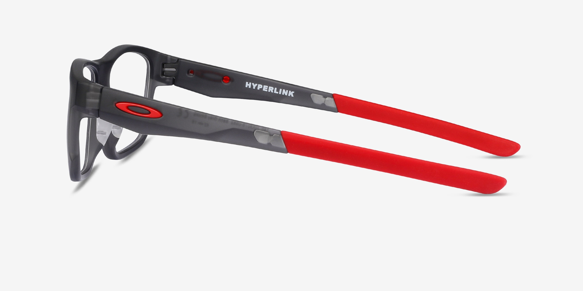 Oakley Hyperlink - Rectangle Satin Black Frame Glasses For Men