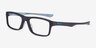 Oakley Plank 2.0 Satin Black PlasticEyeglass Frames from EyeBuyDirect, Angle View