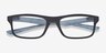 Oakley Plank 2.0 Satin Black PlasticEyeglass Frames from EyeBuyDirect, Closed View