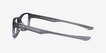Oakley Plank 2.0 Polished Gray Smoke PlasticEyeglass Frames from EyeBuyDirect, Side View