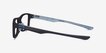 Oakley Plank 2.0 Satin Black PlasticEyeglass Frames from EyeBuyDirect, Side View
