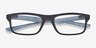 Oakley Plank 2.0 Satin Black PlasticEyeglass Frames from EyeBuyDirect, Closed View