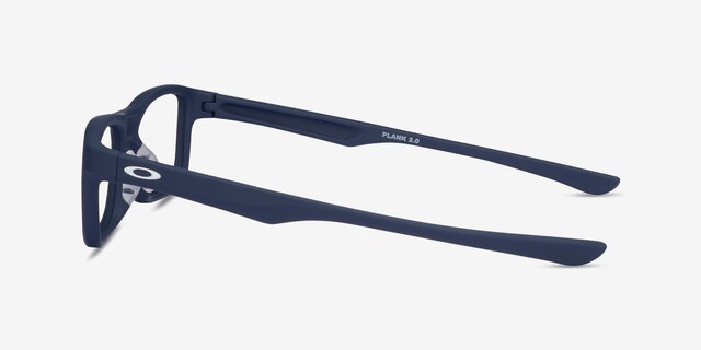 Oakley Plank 2.0 Universal Blue PlastiqueMontures de lunettes de vue d'EyeBuyDirect, Vue de Côté