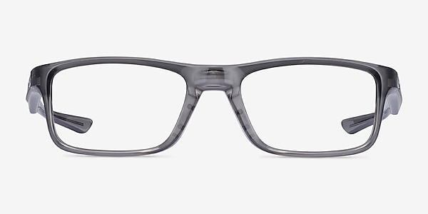 Oakley Plank 2.0 Polished Gray Smoke Plastic Eyeglass Frames