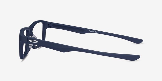 Oakley Plank 2.0 Universal Blue PlasticEyeglass Frames from EyeBuyDirect, Side View