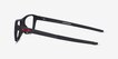 Oakley Chamfer MNP Black PlasticEyeglass Frames from EyeBuyDirect, Side View