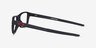 Oakley Chamfer MNP Black PlasticEyeglass Frames from EyeBuyDirect, Side View