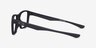 Oakley Trim Plane Satin Black PlasticEyeglass Frames from EyeBuyDirect, Side View