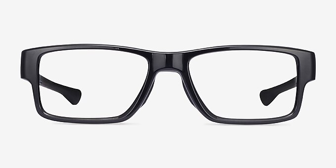 Oakley Airdrop Mnp Polished Black Plastic Eyeglass Frames