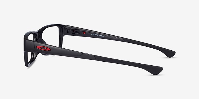 Oakley Airdrop Mnp Polished Black Plastic Eyeglass Frames from EyeBuyDirect