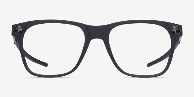 Oakley Apparition Satin Gray Smoke PlastiqueMontures de lunettes de vue d'EyeBuyDirect, Vue de Face