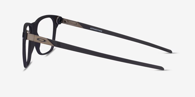 Oakley Apparition Satin Gray Smoke PlastiqueMontures de lunettes de vue d'EyeBuyDirect, Vue de Côté
