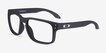 Oakley Holbrook RX Satin Black PlasticEyeglass Frames from EyeBuyDirect, Angle View