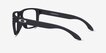 Oakley Holbrook RX Satin Black PlasticEyeglass Frames from EyeBuyDirect, Side View