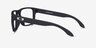 Oakley Holbrook Rx Black PlasticEyeglass Frames from EyeBuyDirect, Side View