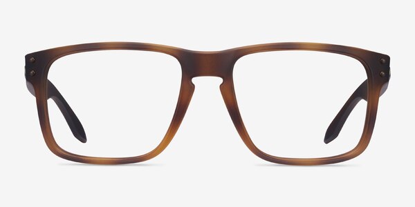 Oakley Holbrook Rx Matte Brown Tortoise Plastic Eyeglass Frames