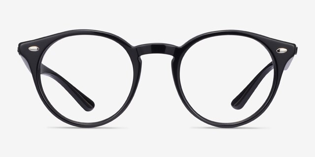 Ray-Ban RB2180V Black AcetateEyeglass Frames from EyeBuyDirect, Front View