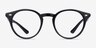 Ray-Ban RB2180V Black AcetateEyeglass Frames from EyeBuyDirect, Front View