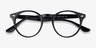 Ray-Ban RB2180V Black AcetateEyeglass Frames from EyeBuyDirect, Closed View