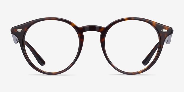 Ray-Ban RB2180V Écailles AcétateMontures de lunettes de vue d'EyeBuyDirect, Vue de Face