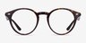 Ray-Ban RB2180V Écailles AcétateMontures de lunettes de vue d'EyeBuyDirect, Vue de Face