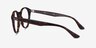 Ray-Ban RB2180V Écailles AcétateMontures de lunettes de vue d'EyeBuyDirect, Vue de Côté
