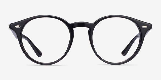 Ray-Ban RB2180V Black AcetateEyeglass Frames from EyeBuyDirect, Front View