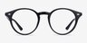 Ray-Ban RB2180V Black AcetateEyeglass Frames from EyeBuyDirect, Front View