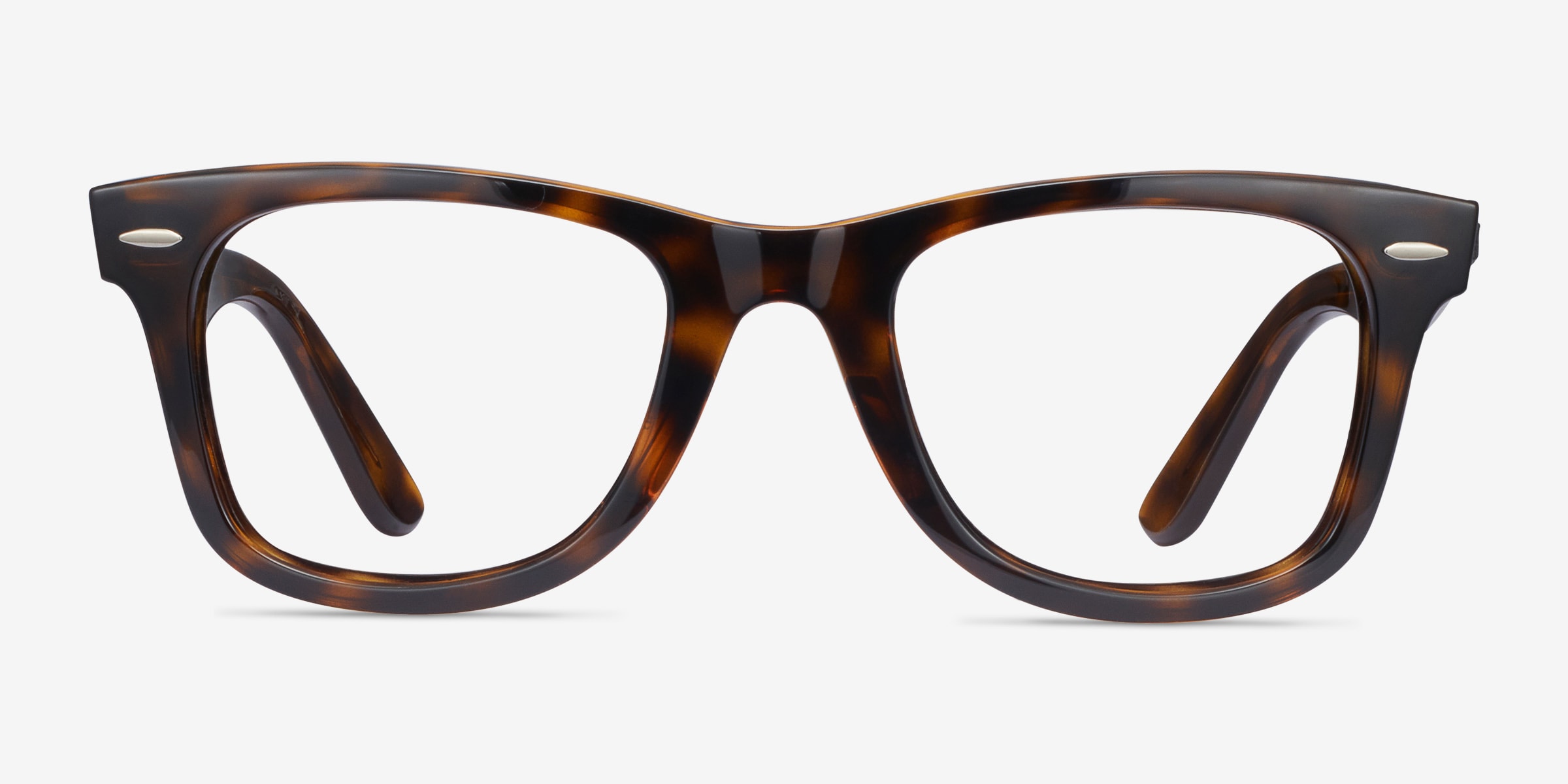 Ray Ban RB4340V Wayfarer Square Tortoise Frame Eyeglasses