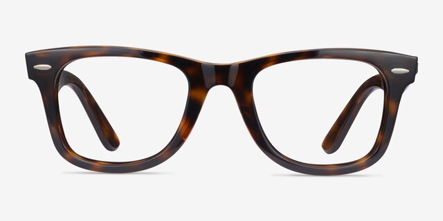 Ray-Ban RB4340V Wayfarer Tortoise PlasticEyeglass Frames from EyeBuyDirect, Front View
