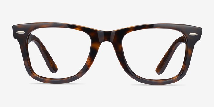 Ray-Ban RB4340V Wayfarer Tortoise Plastic Eyeglass Frames from EyeBuyDirect