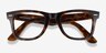 Ray-Ban RB4340V Wayfarer Tortoise PlasticEyeglass Frames from EyeBuyDirect, Closed View