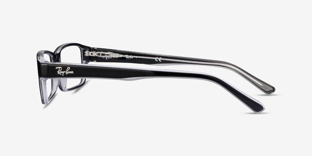 Ray-Ban RB5169 Black AcetateEyeglass Frames from EyeBuyDirect, Side View