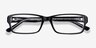 Ray-Ban RB5169 Black AcetateEyeglass Frames from EyeBuyDirect, Closed View