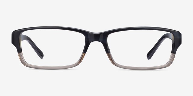 Ray-Ban RB5169 Black & Gray AcetateEyeglass Frames from EyeBuyDirect, Front View