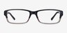 Ray-Ban RB5169 Black & Gray AcetateEyeglass Frames from EyeBuyDirect, Front View